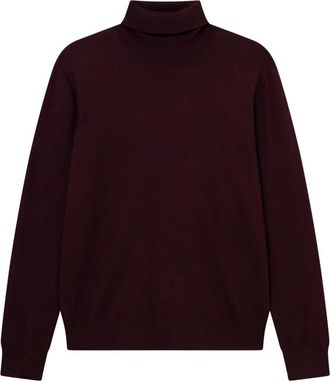 Antwrp Antwrp - Mouline Turtleneck Knit - Heren - Truien - Rood - Maat: L Wol