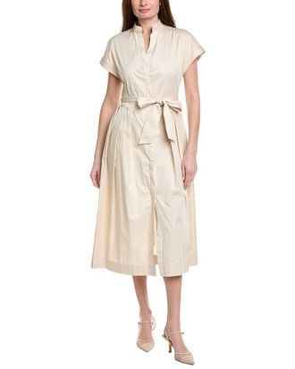 Eleventy Chemisier Midi Dress