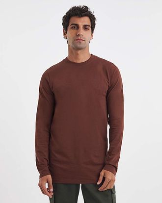 Jacamo Long Sleeve Crew Neck T-Shirt