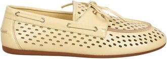 Toral Shoes Schoenen, Dames, Geel, 37 EU, Leer, Loafers