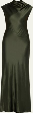 TWP Back To You Satin Maxi Dress