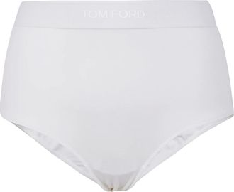 Tom Ford Stijlvolle Damesondergoed Collectie - Dames - Onderbroek - Wit - S - Ondergoed