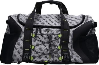 Guess Stoffen weekendtas - Heren - Tassen - Grijs - Maat: ONE Size