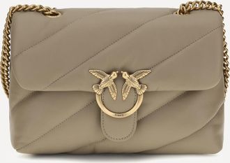 Pinko Love Classic leather Shoulder Bag Female UNI