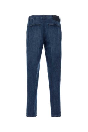 Pantaloni Torino Mens Denim Jeans Mm76 Exterior: Cotton Linen