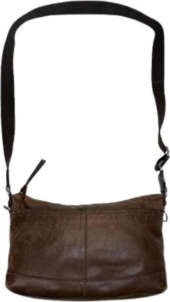 Coach Pre-owned Signature Sufflette Shoulder Bag - Dames - Vintage Schoudertas - Bruin - ONE Size - Leer - Vintage