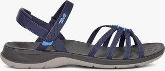 Teva Womens Teva TIRRATRAVELER Womens Cross Strap Sandals Crown Blue - Navy - Size: 6