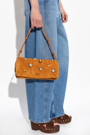 Cult Gaia Amalia Mini Bag, Womens, Brown