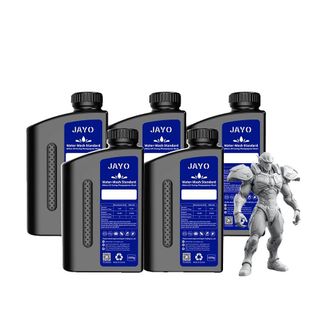 OEM Resina Para Impresora 3d, Lavable Con Agua, Curado R&aacute;pido, Ww L-grey 5