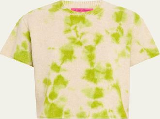 The Elder Statesman Hot Dye Cashmere Top