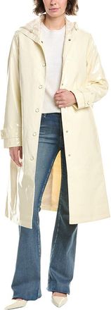 Jane Post Slicker Trench Coat