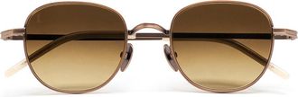 Kaleos Knight C3 Mens Sunglasses Gold Size 49