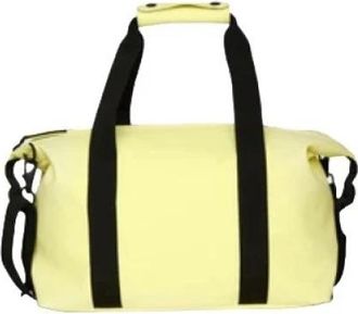 Rains Hilo Weekend Bag - Heren - Weekendtassen - Geel - ONE Size - Polyester - Tassen