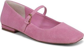 Franco Sarto Tinsley Square Toe Mary Jane Flat in Orchid at Nordstrom, Size 8.5