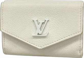 Louis Vuitton White Wallet (Tri-Fold) (Pre-Owned)