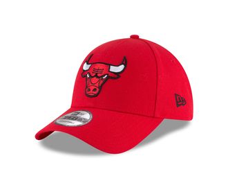 New Era Chicago Bulls New Era NBA 9Forty The League Adjustable Hat - Red