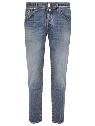 Jacob Cohen 5 Pocket Slim Fit Scott Faded Jeans