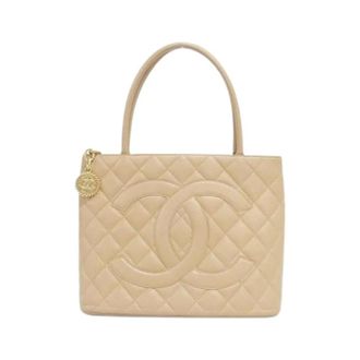Chanel Pre-owned Vintage Tote Bag - Pre-owned - Mujer - Beige - ONE SIZE