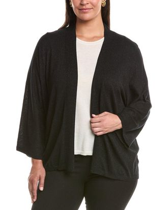 Marina Rinaldi Plus Stagno Wool-Blend Cardigan