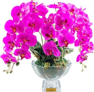 C&ocirc;te Noire Luxuri&ouml;ser Raumduft Luxury Orchid Centerpiece Bouquet - Fuchsia/Gold