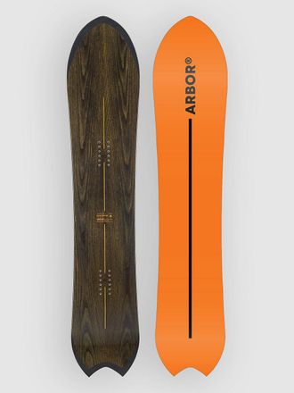Arbor Rooster Fish 2027 Snowboard patroon