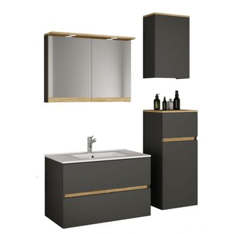 VCM Conjunto De Muebles De Ba&ntilde;o Con Lavabo Cosila-i 81 150x121x47 - Vcm