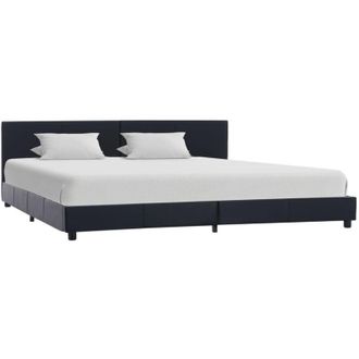 vidaXL Giroletto Nero in Similpelle 180x200 cm - Vidaxl