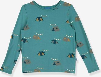 Finkid Kinder Langarmshirt JUHANNUS SUN finkid gr&uuml;n