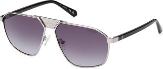 Guess GU00086 08B Mens Sunglasses Gunmetal Size 59