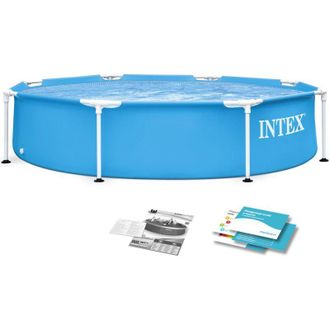 Intex Piscina Metal Frame 244x51 Cm Intex