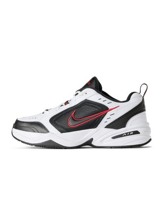 Nike Nike Nike Zapatillas Air Monarch Iv White/Black, Mens Gymnastics Shoes, White (White/Black/Varsity Red 101), 8 UK (42.5 EU)