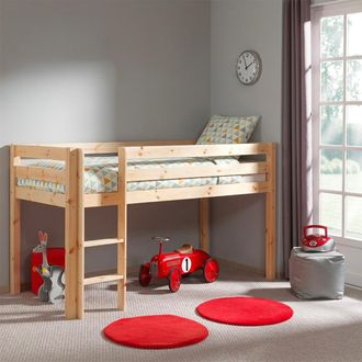 Les Tendances Cama De Media Altura 90x200 Con Somier Vipack Pino - Madera