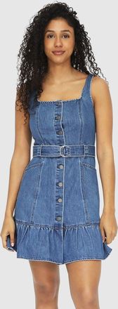 Belle & Bloom Reunite Denim Mini Dress