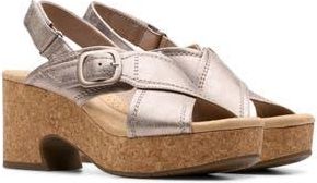 Clarks Nerisa Pace Slingback Sandal in Metallic at Nordstrom Rack, Size 7.5