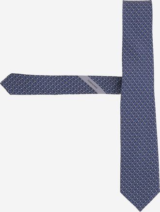 Ferragamo zijden stropdas met patroonontwerp