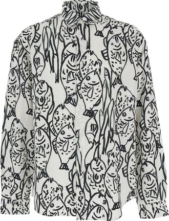 Jacquemus Shirt With Fish Print