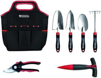 Vigor Juego De Herramientas De Jard&iacute;n Sandri, Sg-a90 Inox En Bolsa, 6 Piezas
