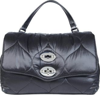 Zanellato Postina Lunaria Small - Dames - Handtassen - Zwart - ONE Size - Tassen