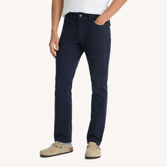 Nautica Mens Stretch Sateen 5-Pocket Pant