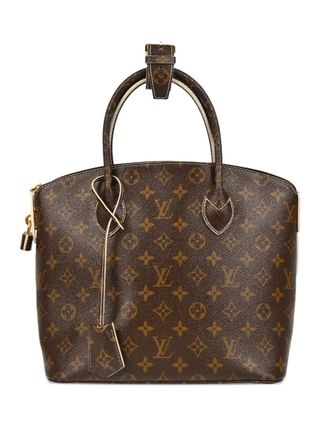Louis Vuitton 2011 PM Lock It monogram-pattern tote bag - women - PVC/Canvas/Calf Leather - One Size - Brown