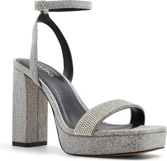 Aldo Diedra Womens Sandals Dark Grey : EU 42.5 (US Womens 11) B - Medium, Leather/Rubber