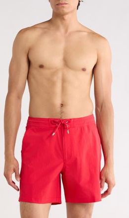 Tori Richard Tradewind Swim Trunks in Surfer Red at Nordstrom Rack, Size 38