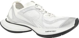 Balenciaga Mens Circuit Sneakers White-Silver White/silver