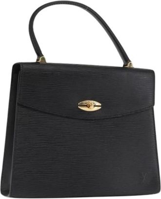 Louis Vuitton Pre-owned Handbags, female, Black, Size: ONE SIZE Pre-owned Vintage Handbag