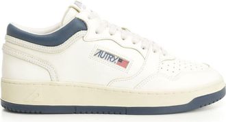 Autry Med-way Mid Man Ek04 Leat/crack Mount/marsh