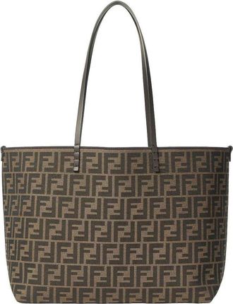 Fendi (WMNS) Fendi Medium Roll Tobacco Brown 8BH428AYDBF1GL7
