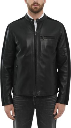 Diesel Black Mandarin Collar Jacket