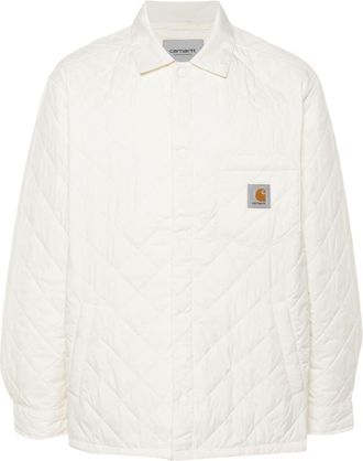 Carhartt Work in Progress Wadeson shirt jacket - men - Nylon/Polyester/Recycled Polyester - L - White