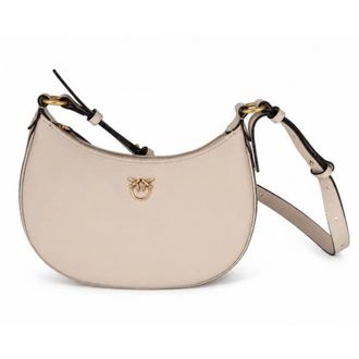 Pinko Pinko, Dames, Tassen, Beige, Maat: ONE Size Katoen