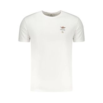 Aeronautica Tops, Heren, Wit, XL, Katoen, Outdoor T-Shirt